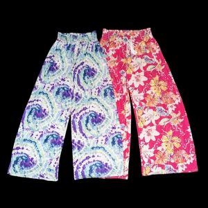 Two Palazzo Pants by West Loop Size Medium